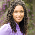 Woman with dreadlocks