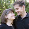 couple embracing