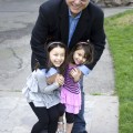 grandpa and kids